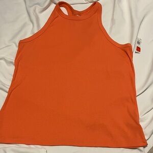 Old Navy Vibrant Orange Tank Top